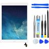 NB+ Schermo per iPad mini 1/2 Gen Sostituzione Schermo, 7.9" ， Digitalizzatore 2012 2013, per iPad 7.9" A1432 A1455 A1489, Adesivo Preinstallato, Strumenti di Riparazione Inculde, Senza Pulsante Home