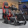Marada Racing Sim Cockpit Con Supporto Per Monitor E Sedile Adatto Per Logitech