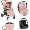 Cam - Duo Fluido Easy + Seggiolino Auto Area 0+ Iszie Romantic Cuore Antracite