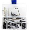 YijiaLink RC Auto Vite Box Kit Kit di Riparazione Accessori Viti Set Hardware Fasteners Compatibile con Hyper Go H16BM H16DR H16 MJX 16207 16208 16209 16210 1/16 Scale RC Upgrade Parti