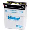 Generico BATTERIA UNIBAT CB12AL-A2 COME YUASA YB12AL-A2 COMPATIBILE CON F650 GS GEOPOLIS 250 300 LEONARDO 125 150 250 SCARABEO ROTAX 125 150 200 XV 535
