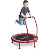 Radio Flyer Tappeto elastico 2-in-1 per bambini, mini tappeto elastico rosso per bambini da 3 a 6 anni