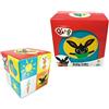 ODS - Bing, Baby Soft Cube, Cubo Morbido 15x15 cm, Gioco Prima Infanzia con Sonaglino, in Ecopelle, con Personaggi Bing, Età Consigliata +6 Mesi