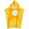 Zinsale Cartone bambino Telo da bagno con cappuccio Telo mare Poncho in morbido cotone Bambini Accappatoio Dinosauro Coperta (Giallo, 65x150cm)