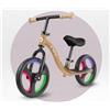 Momi Bici senza pedali per bambini fino a 35 kg con LED Beige - Isoka MoMi