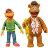 DIAMOND SELECT THE MUPPETS SERIES 1 FOZZIE & SCOOTER ACTION FIGURE NEW!