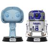 FUNKO POP STAR WARS 2017 HOLOGRAPHIC LEIA AND R2 D2 2 PACK VINYL FIGURE NEW