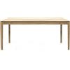 Ethnicraft - Tavolo rettangolare Bok - Legno naturale - Rovere massello - Designer Alain van Havre