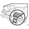 Plancia con Scaletta 3 Gradini in Acciaio Inox L