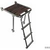 Plancia con Scaletta 3 Gradini In Acciaio Inox L