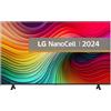 Lg Smart TV 55" 4K UHD Sistema WebOS a5 Gen7 HDR10 Classe G Wi-Fi 55NANO81T3A LG