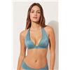 Calzedonia Triangolo Imbottito Graduato Costume Shiny Satin