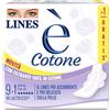 FATER SpA LINES E' COTONE ALI 9+1PZ