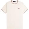 FRED PERRY T-SHIRT TWIN TIPPED