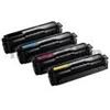 Samsung Toner Compatibile per Samsung CLP 415 CLX 4195 CLT-504S Nero Pagine 2.500 Colore Pagine 1.800, CLT-Y504S Giallo Pagine 1.800