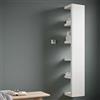 IRSAP- Radiatore Termoarredo Elettrico Design QUADRAQUA Bianco 01 Cronotermostato Wirless misure S ed L vari colori