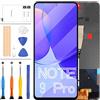 LADYSON Sostituzione dello Schermo per Xiaomi Redmi Note 9 PRO/Note 9s Display LCD Touch Screen Digitizer Vetro Kit di Montaggio Completo con Strumenti