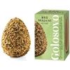 Majani Golosovino Uovo Di Cioccolato Bianco Ricoperto Di Pistacchi 20% E Granella Di Mandorle Salate 20%
