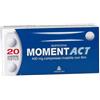 MOMENTACT 20 COMPRESSE CPR DA 400MG CURA IL DOLORE DA INFIAMMAZIONI ANGELINI - Moment - 035618053