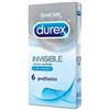 DUREX INVISIBLE 6 PEZZI - Durex - 970335232