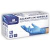 GUANTI NITRILE S/POLV S 100PZ - GAMMADIS - 971970292