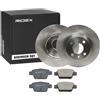 RIDEX 3405B0377 Kit dischi e pastiglie Assale posteriore senza viti/bulloni pieno