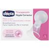 Chicco Tiracapezzoli, Stimola Delicatamente l'Estensione dei Capezzoli, per Capezzoli Piatti o Retratti, Delicato sul Seno, Controlla la Pressione Manualmente, 1 Pezzo