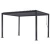 Greenwood Moia Pergola Texas 3x4 Antracite Gaz525g