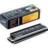 East top Lucky 13 Bass Plus Blues Armonica 13 fori Armonica diatonica a bocca professionale Richter, chiave di Si♭ per adulti