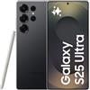 Samsung Galaxy S25 Ultra Smartphone AI, 3 anni di Garanzia del produttore, Display 6.9'' QHD+ Dynamic AMOLED 2X, Fotocamera 200MP, RAM 12GB, 1TB, 5.000 mAh, Titanium Black [Versione italiana]