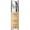 L'Oréal Paris Accord Parfait Fondotinta 3.D/3.W Effetto Seconda Pelle Acido Ialuronico 24H 30 ml Fluido
