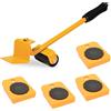 Kit sposta mobili con sollevatore con 4 pattini