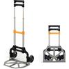 Carrello portapacchi pieghevole con portata max 70 Kg