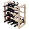 Cantinetta vino in legno per 16 Bottiglie