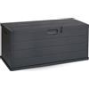 Baule da esterno con ruote 118x59x57 cm