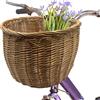 Cesto in vimini per bici