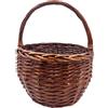 Cesto intrecciato in vimini per picnic
