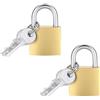 Lucchetto antiscasso a cilindro da 40 mm - 2 Pezzi