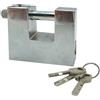 Lucchetto antiscasso in metallo da 50 mm con grillo da 5mm - 1 Pezzo