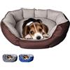 Cuccia per animali morbida 63x54x20 cm - marrone