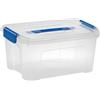 Contenitore di plastica trasparente 38,9x27,7x19,5 cm - 1 Contenitore