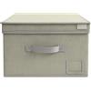 Organizer armadio in tessuto grigio - 1 Scatola