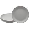 Piatti di plastica riutilizzabili con diametro 27,4 cm - tortora