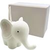 Set Bomboniere in ceramica a forma di elefantino 11x15x12 cm - 5
