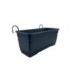 Fioriera da balcone antracite - 40x17x16 cm