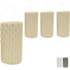 Set 4 Umidificatore per termosifone con gancio a S - beige