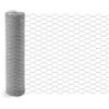 Rete esagonale zincata 1x10 Metri con maglia da 16 mm