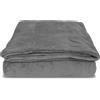 Coperta Plaid morbida 150x200 cm - grigio