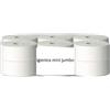 Carta Igienica Industriale Mini Jumbo per dispenser - 12 Rotoli