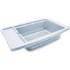 Cestello per lavello in Plastica 43x26x10,5 cm - bianco
